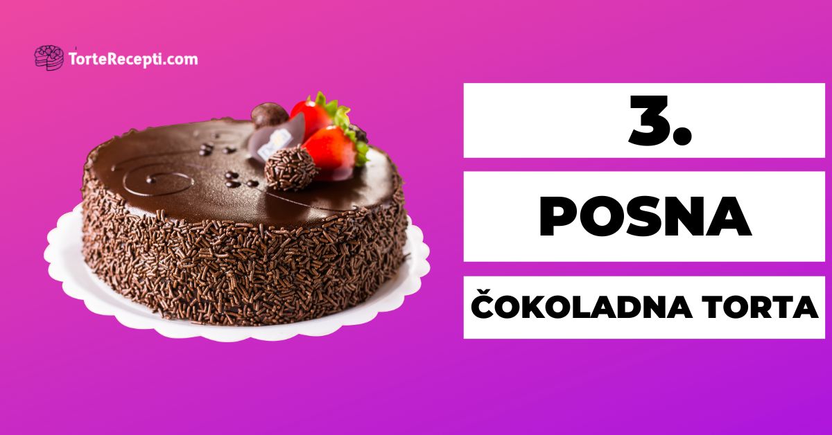 Posna Čokoladna Torta