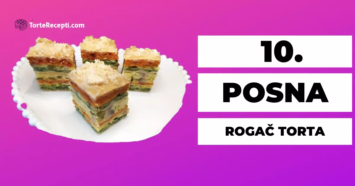 Posna Rogač Torta Posna Rogač Torta
