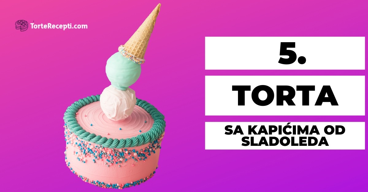 Torta Sa Kapićima od Sladoleda