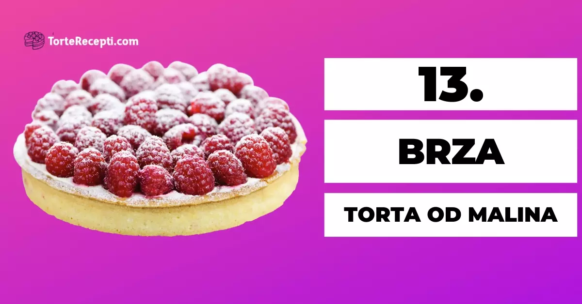 Brza Torta Od Malina