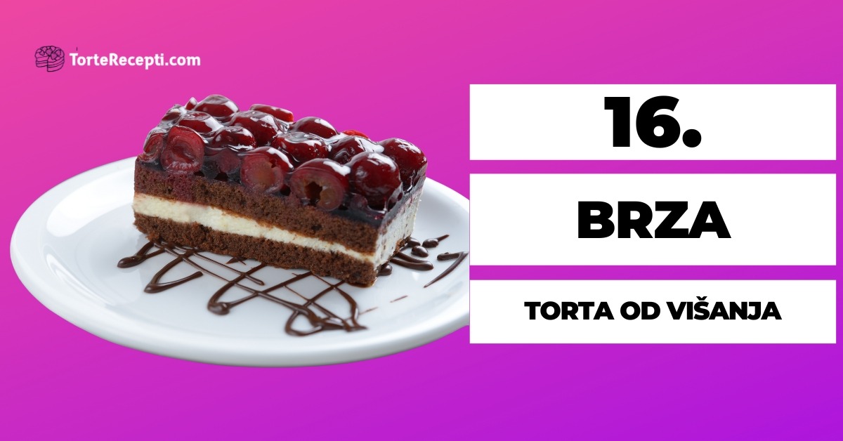 Brza Torta Od Višanja