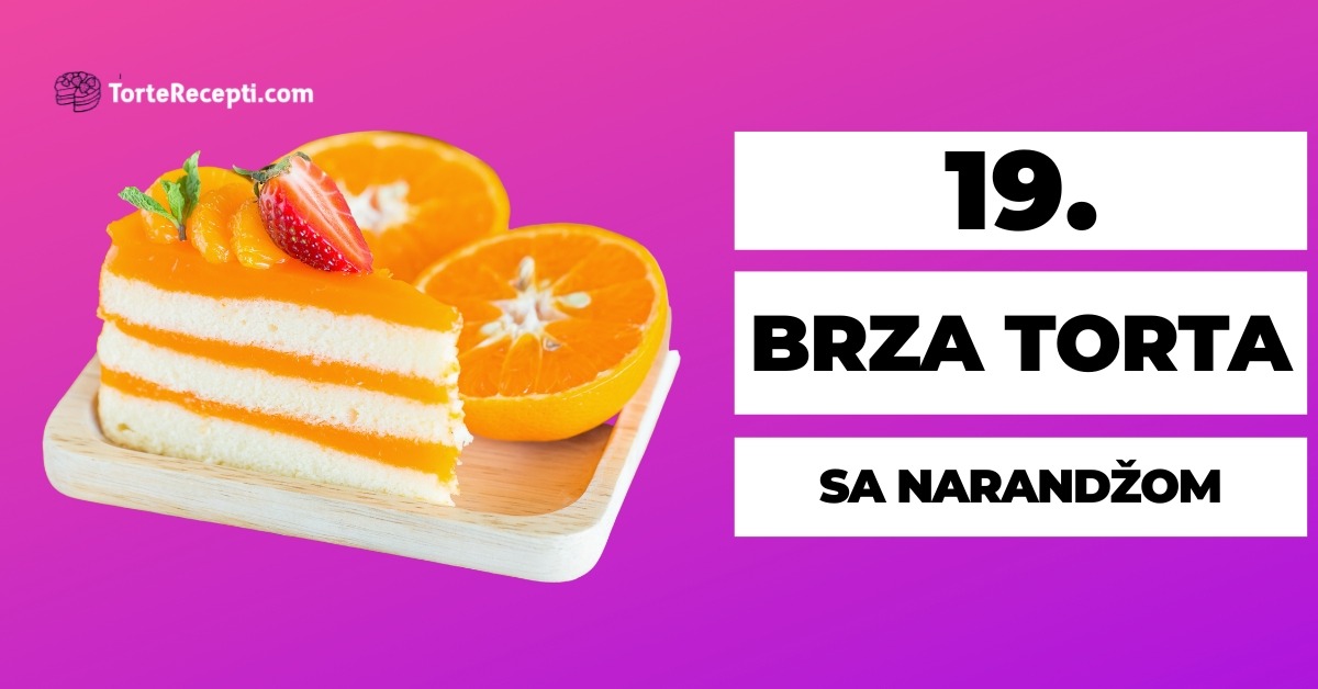 Brza Torta Sa Narandžom