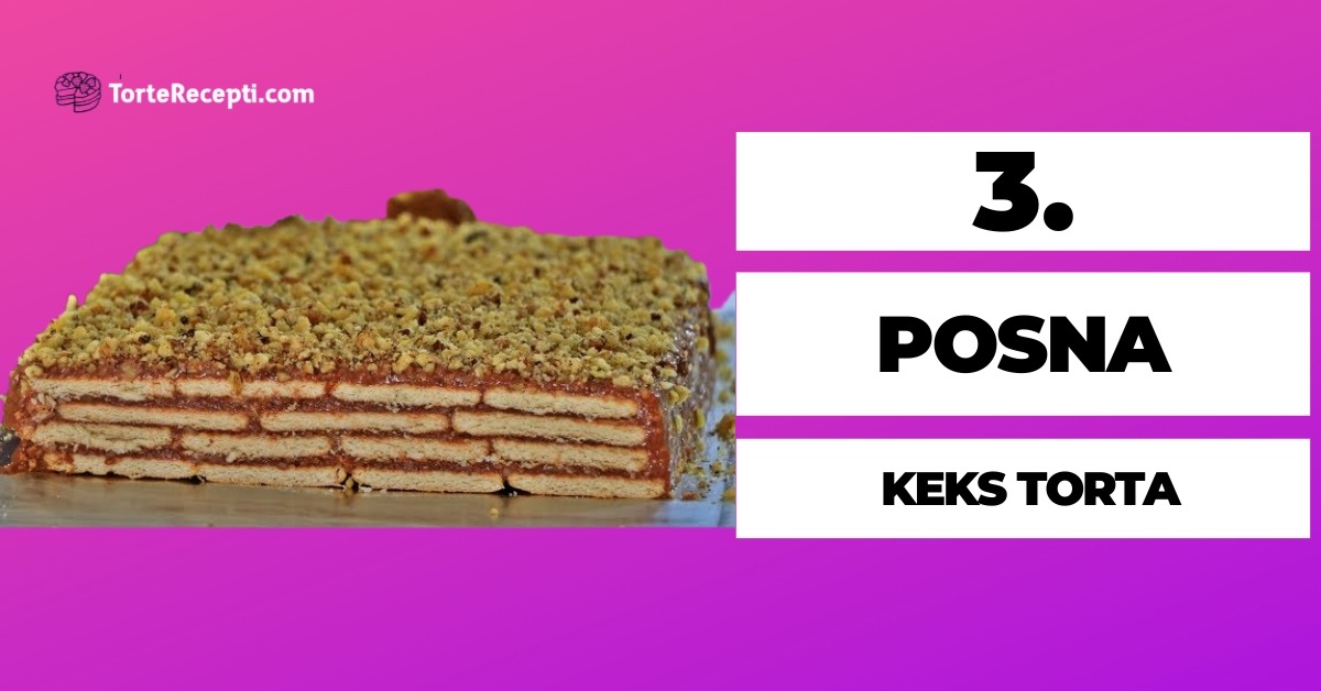 Posna Keks Torta