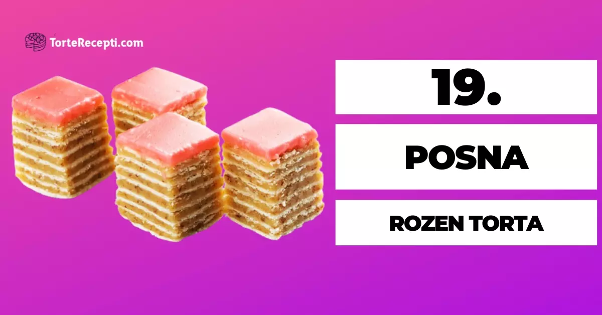 Posna Rozen Torta