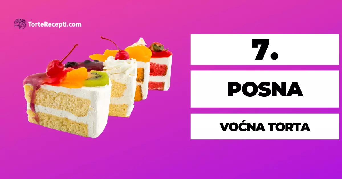 Posna Voćna Torta