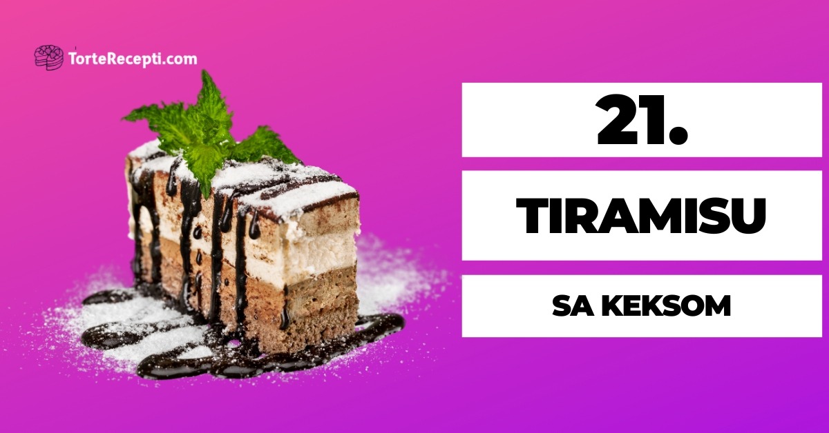 Tiramisu Sa Keksom