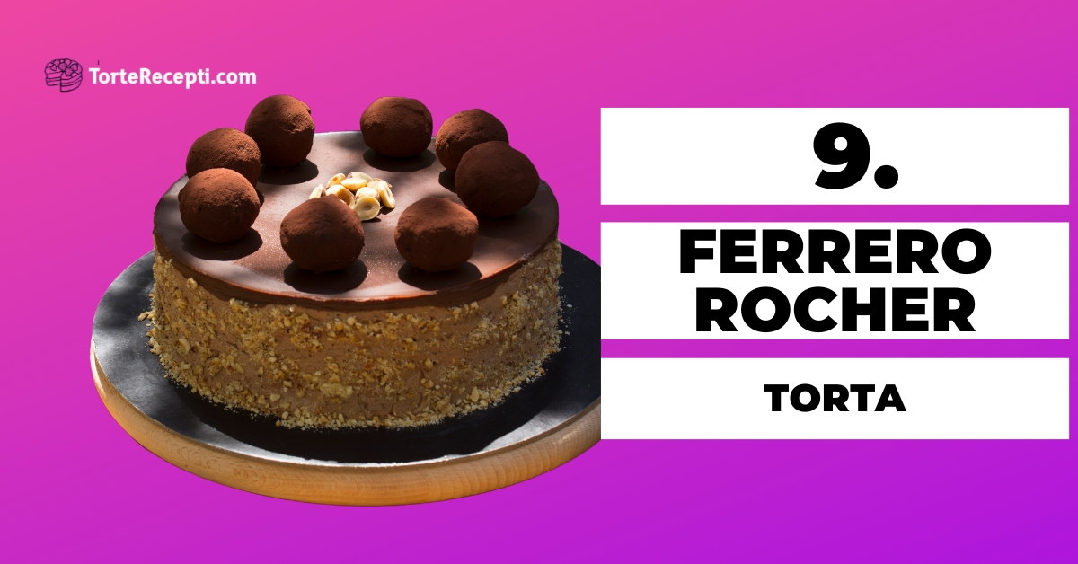 Ferrero Rocher Torta Kremasta